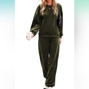 Cozy Velour Set-excellent condition. Top pairs great with jeans too!